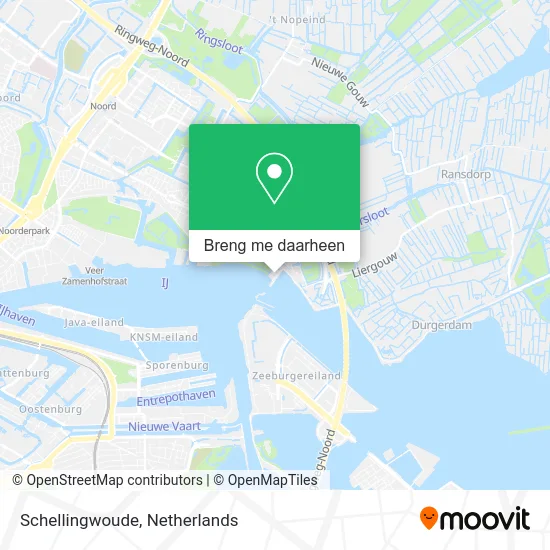 Schellingwoude kaart