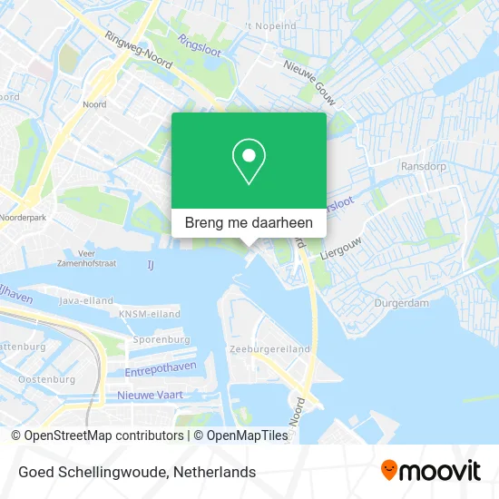 Goed Schellingwoude kaart