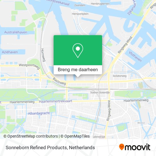 Sonneborn Refined Products kaart