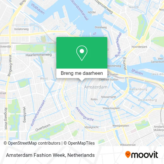 Amsterdam Fashion Week kaart