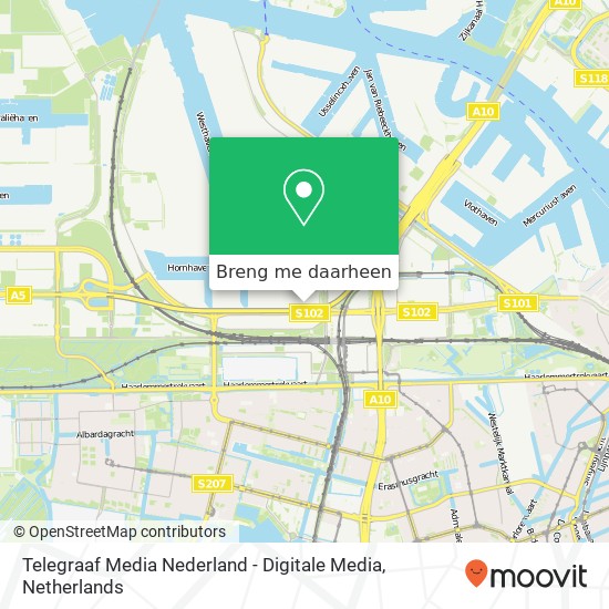 Telegraaf Media Nederland - Digitale Media kaart