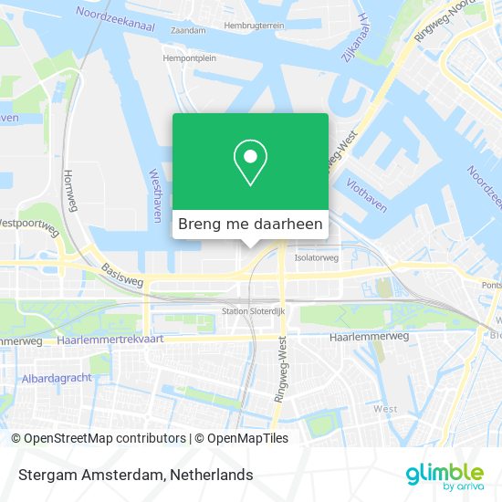 Stergam Amsterdam kaart