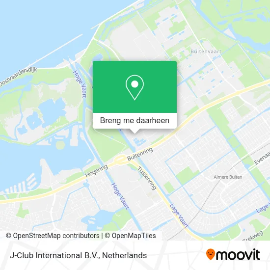 J-Club International B.V. kaart