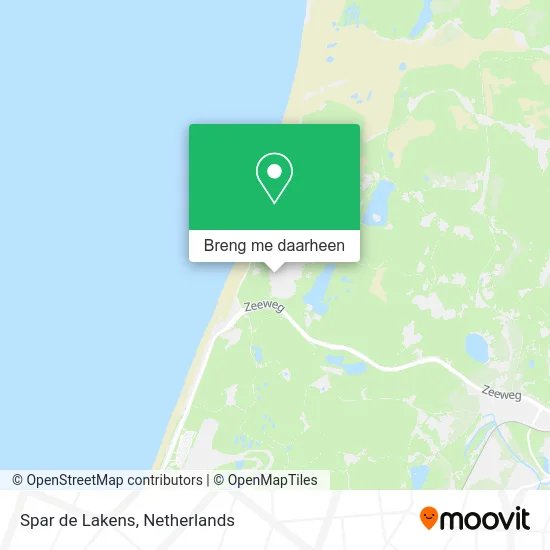 Spar de Lakens kaart