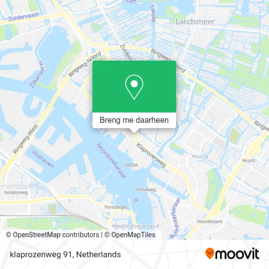 klaprozenweg 91 kaart