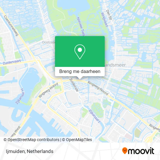 Ijmuiden kaart