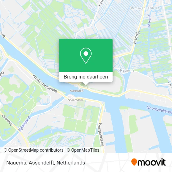 Nauerna, Assendelft kaart