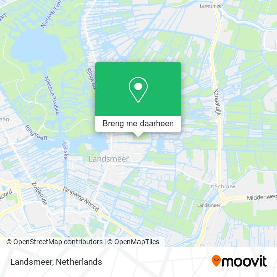 Landsmeer kaart
