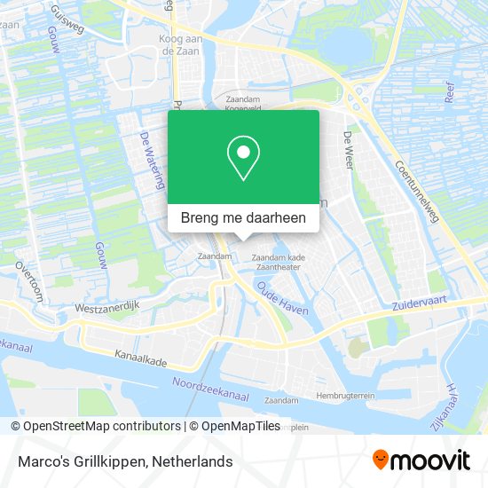 Marco's Grillkippen kaart