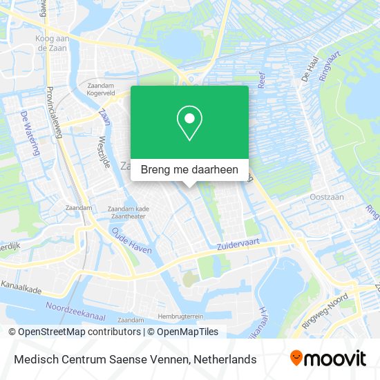 Medisch Centrum Saense Vennen kaart