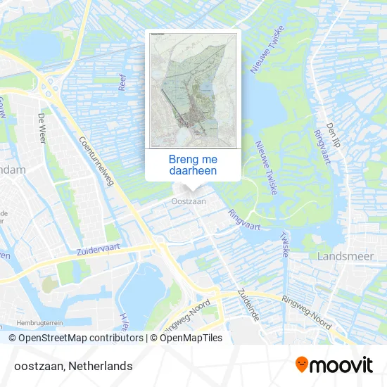 oostzaan kaart