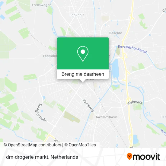 dm-drogerie markt kaart