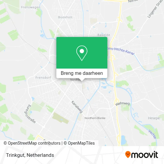 Trinkgut kaart