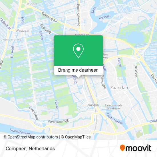 Compaen kaart