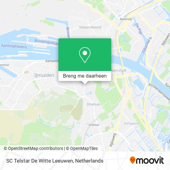 SC Telstar De Witte Leeuwen kaart