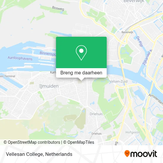 Vellesan College kaart