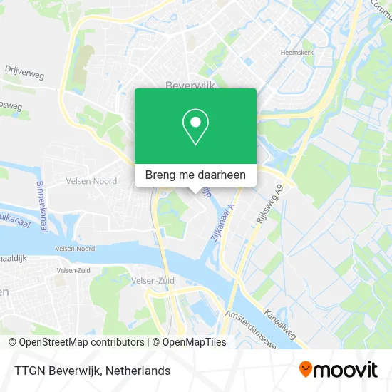 TTGN Beverwijk kaart