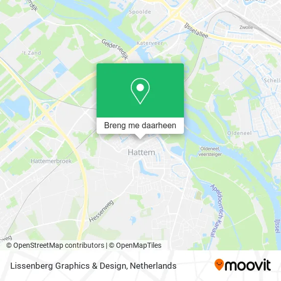 Lissenberg Graphics & Design kaart