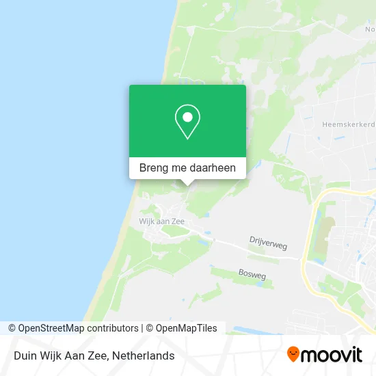 Duin Wijk Aan Zee kaart