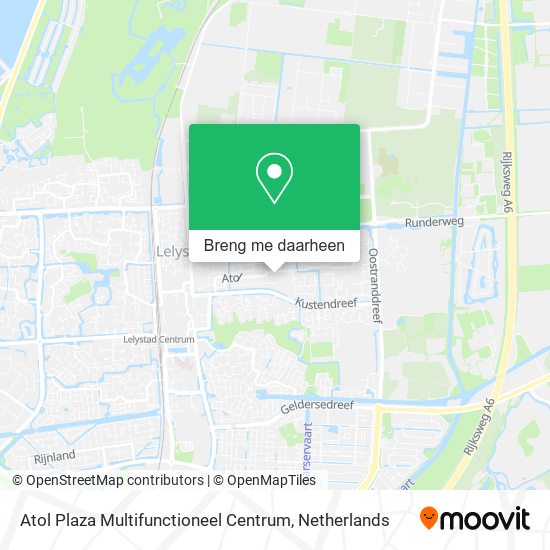 Atol Plaza Multifunctioneel Centrum kaart