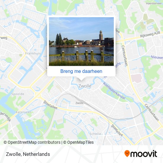 Zwolle kaart