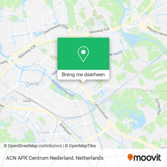 ACN APK Centrum Nederland kaart