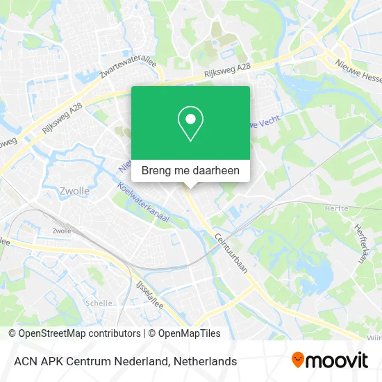 ACN APK Centrum Nederland kaart