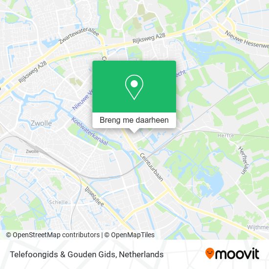 Telefoongids & Gouden Gids kaart