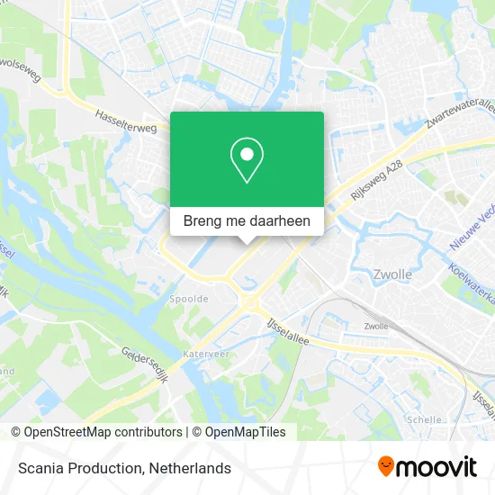 Scania Production kaart