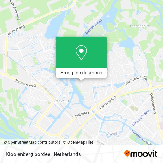 Klooienberg bordeel kaart