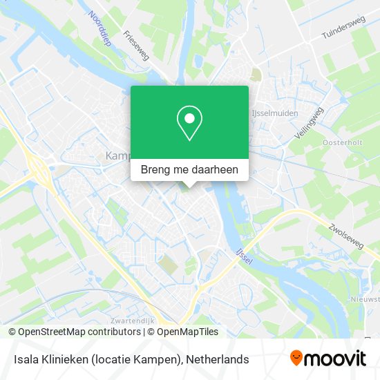 Isala Klinieken (locatie Kampen) kaart