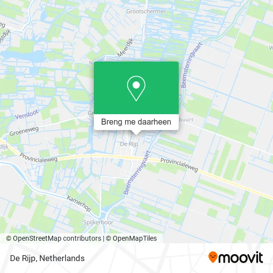 De Rijp kaart