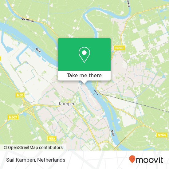Sail Kampen kaart