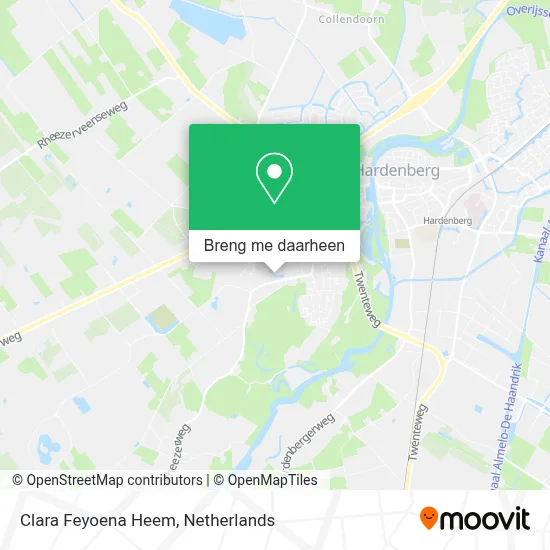 Clara Feyoena Heem kaart