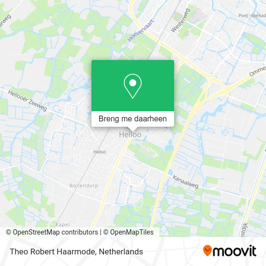 Theo Robert Haarmode kaart