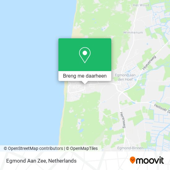 Egmond Aan Zee kaart