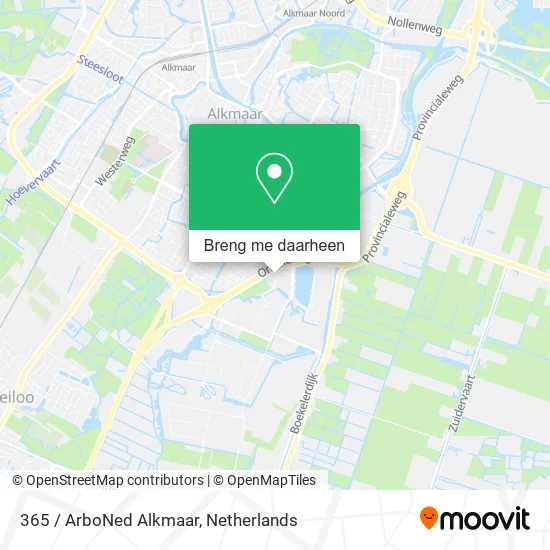 365 / ArboNed Alkmaar kaart