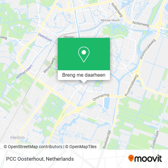 PCC Oosterhout kaart