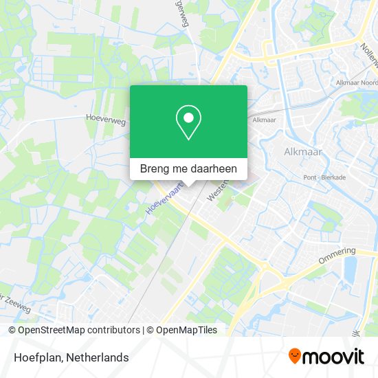 Hoefplan kaart