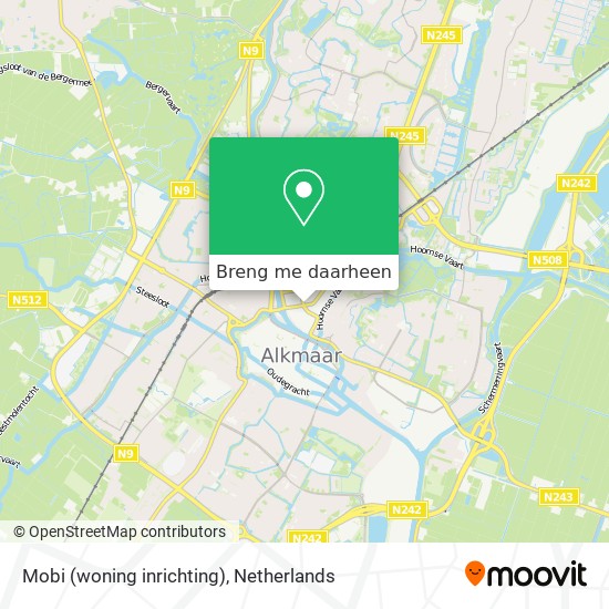 Mobi (woning inrichting) kaart