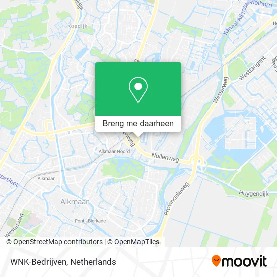 WNK-Bedrijven kaart
