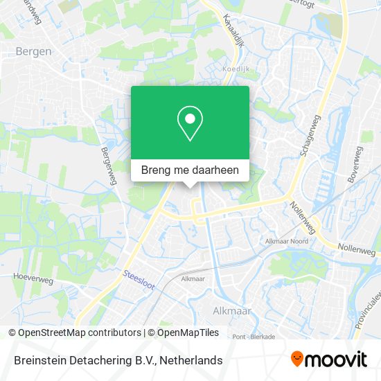 Breinstein Detachering B.V. kaart