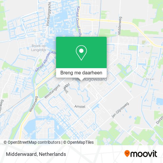 Middenwaard kaart