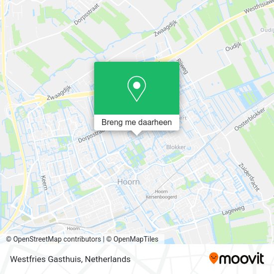 Westfries Gasthuis kaart