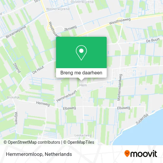 Hemmeromloop kaart