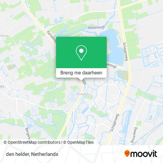 den helder kaart