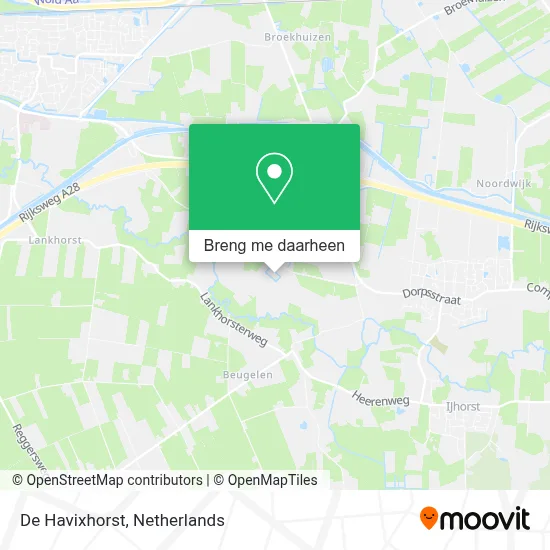 De Havixhorst kaart