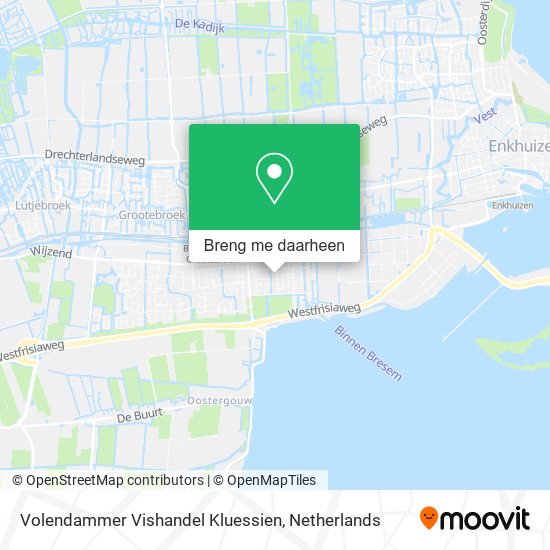 Volendammer Vishandel   Kluessien kaart