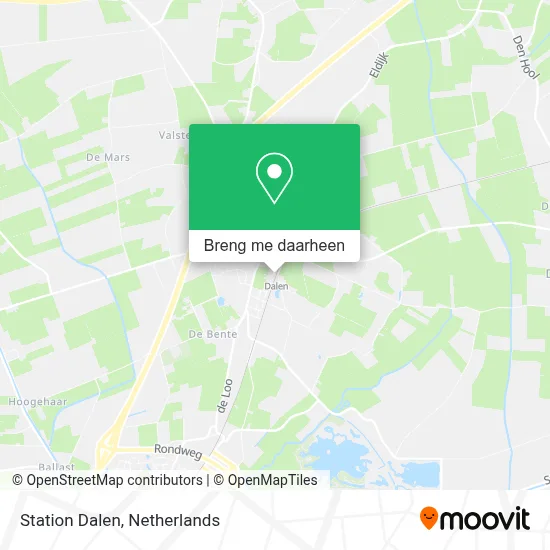 Station Dalen kaart