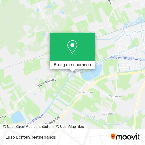 Esso Echten kaart